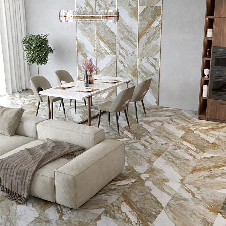Керамогранит Гранитея G394 Neiva (Нейва) Brown 120х60х10 матовый