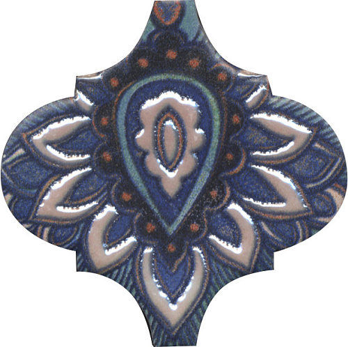 Панно KMP3STA010M6X Арабески Марокко 1 (из 6 частей 6,5x6,5) 10x25x6,9, Kerama Marazzi (Керама Марацци)