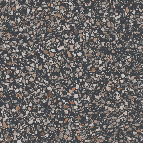 Керамогранит KM6060G0021R Бричиола чёрный матовый обрезной 60x60x0,9, Kerama Marazzi (Керама Марацци)