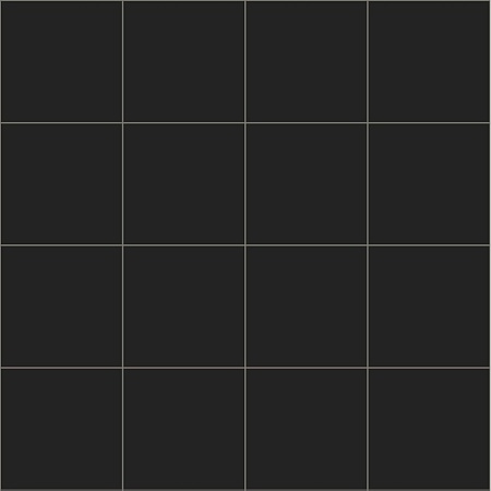 Фальш-квадрат плитка-модуль черный (013) 60*60, Keramark (Керамарк)