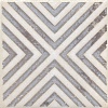 STG\A403\1266 Амальфи орнамент коричневый декор 9,9х9,9, Керама Марацци