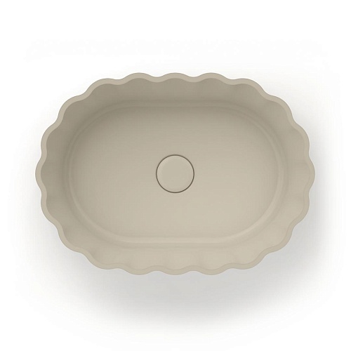 CC.wb.50\SAN Раковина ARTBASIN Conchiglia накладная 50, песочная матовая , Kerama Marazzi