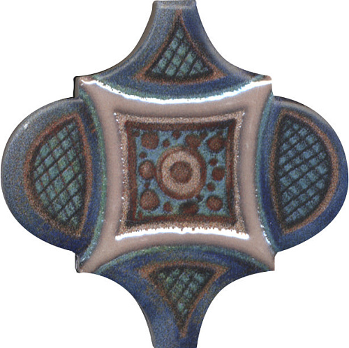 Панно KMP3STA010M6X Арабески Марокко 1 (из 6 частей 6,5x6,5) 10x25x6,9, Kerama Marazzi (Керама Марацци)