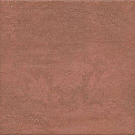 Керамогранит KM4040G0071N Хадду красный матовый декорированный 40,2x40,2x0,8, Kerama Marazzi (Керама Марацци)