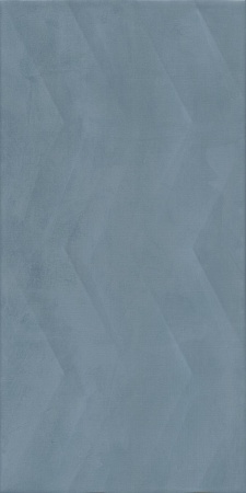 11221R Онда структура синий матовый обрезной плитка д\стен 30х60, Керама Марацци