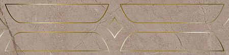 Бордюр KMB3STA010BR Ифран бежевый светлый глянцевый обрезной 60x14,5x0,9, Kerama Marazzi (Керама Марацци)