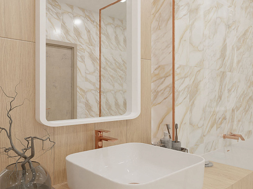 Коллекция плитки Calacatta Oro (Калакáтта Óро) 24,2х70, Eletto Ceramica (Элетто Керамика)