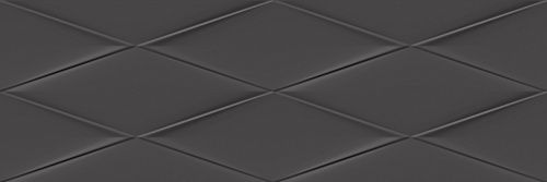 VGU232 Vegas черный рельеф плитка для стен 25х75, Cersanit