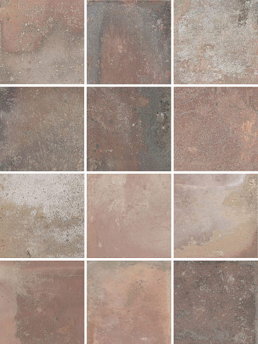 Керамогранит KM1010G0021N Спартель микс матовый 29,8х39,8 из 12 частей 9,8x9,8x0,7, Kerama Marazzi (Керама Марацци)
