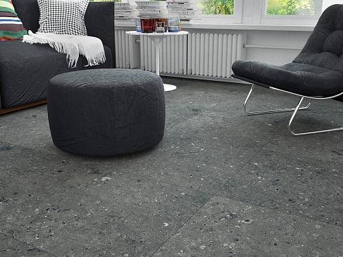 Керамогранит Гранитея G215 Arkaim (Аркаим) Black 60х60 матовый