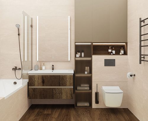 Коллекция керамогранита Stone Divine Beige(Стоун Дивайн Беж), Ceradim(Керадим)