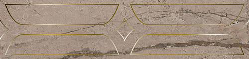 Бордюр KMB3STA010BR Ифран бежевый светлый глянцевый обрезной 60x14,5x0,9, Kerama Marazzi (Керама Марацци)