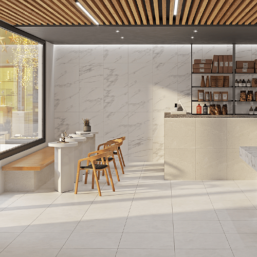 Керамогранит белый матовый 60х60 Dako (Дако) E-3042 Unicom (Юником)