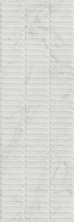 Плитка KM3090B0160R Тубкаль белый глянцевый структура обрезной 30x89,5x1,05, Kerama Marazzi (Керама Марацци)