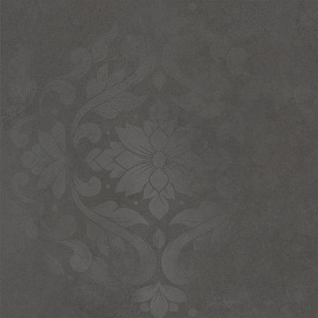 Керамогранит KM4040G0091N Хадду серый тёмный матовый декорированный 40,2x40,2x0,8, Kerama Marazzi (Керама Марацци)