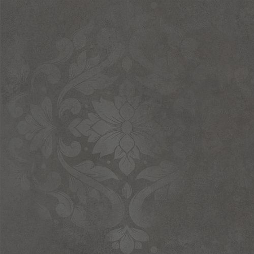 Керамогранит KM4040G0091N Хадду серый тёмный матовый декорированный 40,2x40,2x0,8, Kerama Marazzi (Керама Марацци)
