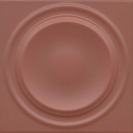 Декор OBE003 Аква Альта 2 красный матовый структура 20x20x0,95, Kerama Marazzi (Керама Марацци)