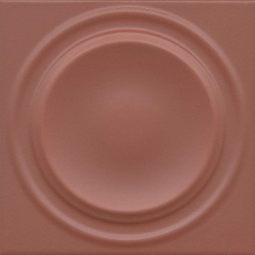 Декор OBE003 Аква Альта 2 красный матовый структура 20x20x0,95, Kerama Marazzi (Керама Марацци)