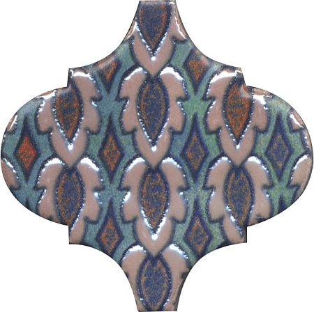 Панно KMP3STA010M6X Арабески Марокко 1 (из 6 частей 6,5x6,5) 10x25x6,9, Kerama Marazzi (Керама Марацци)