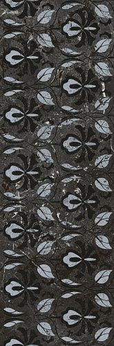 Плитка KM3090B0150R Тубкаль чёрный глянцевый обрезной 30x89,5x0,9, Kerama Marazzi (Керама Марацци)