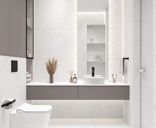 Коллекция керамогранита Stone Сool White(Стоун Кул Вайт), Ceradim(Керадим)