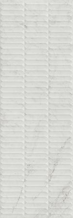 Плитка KM3090B0160R Тубкаль белый глянцевый структура обрезной 30x89,5x1,05, Kerama Marazzi (Керама Марацци)