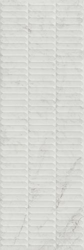 Плитка KM3090B0160R Тубкаль белый глянцевый структура обрезной 30x89,5x1,05, Kerama Marazzi (Керама Марацци)