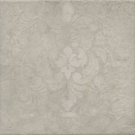 Керамогранит KM4040G0061N Хадду серый светлый матовый декорированный 40,2x40,2x0,8, Kerama Marazzi (Керама Марацци)
