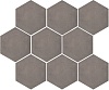 SG1005N Тюрен коричневая мозаика 37х31 (из 12 частей 12х10,4), Керама Марацци