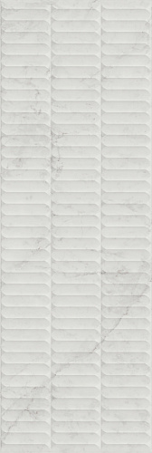 Плитка KM3090B0160R Тубкаль белый глянцевый структура обрезной 30x89,5x1,05, Kerama Marazzi (Керама Марацци)