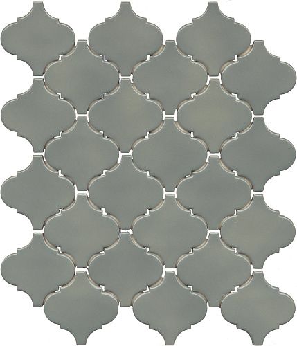 Плитка KM2630M0000N Арабески Марокко зелёный глянцевый 26x30x0,7, Kerama Marazzi (Керама Марацци)