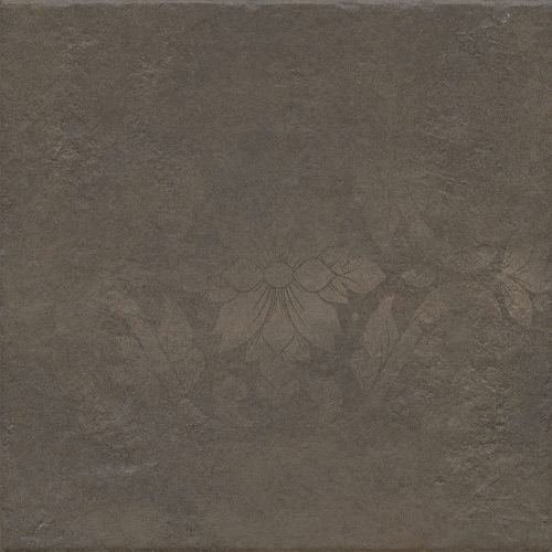 Керамогранит KM4040G0081N Хадду коричневый матовый декорированный 40,2x40,2x0,8, Kerama Marazzi (Керама Марацци)