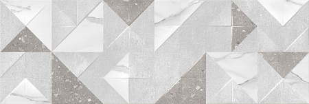 10100001308 Origami grey wall 03 плитка для стен 30х90, Gracia Ceramica