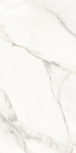 Керамогранит A17121 Futura (Футура) тонкий Gold Venice полированный белый ректификат 60х120, Cersanit