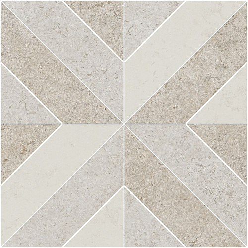 ID125T Декор Про Лаймстоун бежевая мозаика (керамогранит) 60x60, Kerama Marazzi