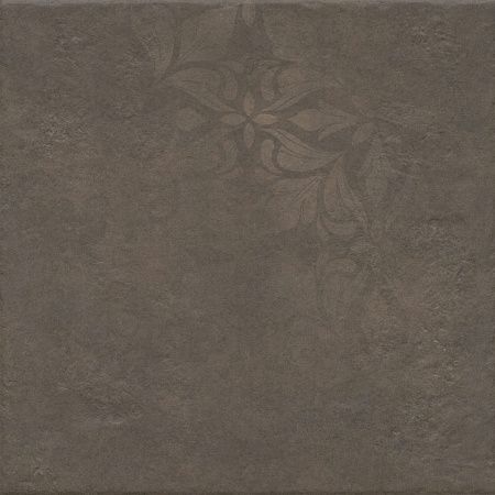 Керамогранит KM4040G0081N Хадду коричневый матовый декорированный 40,2x40,2x0,8, Kerama Marazzi (Керама Марацци)