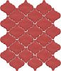 Керамогранит KM2630M0061N Арабески Марокко красный матовый 26x30x0,7, Kerama Marazzi (Керама Марацци)