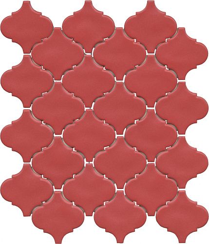 Керамогранит KM2630M0061N Арабески Марокко красный матовый 26x30x0,7, Kerama Marazzi (Керама Марацци)