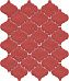 Керамогранит KM2630M0061N Арабески Марокко красный матовый 26x30x0,7, Kerama Marazzi (Керама Марацци)