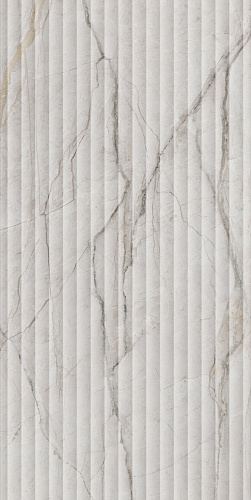 Плитка KM6012B0110R Ифран серый светлый глянцевый структура обрезной 60x119,5x1, Kerama Marazzi (Керама Марацци)