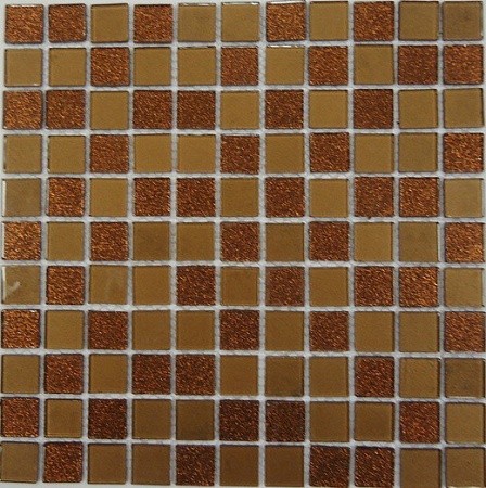 Shine Brown мозаика стеклянная 30х30, Bonaparte (Бонапарт)