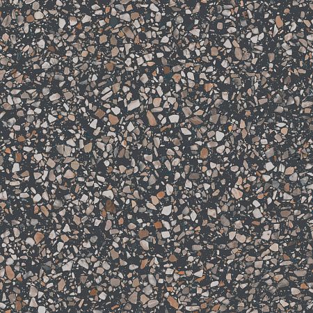 Керамогранит KM6060G0021R Бричиола чёрный матовый обрезной 60x60x0,9, Kerama Marazzi (Керама Марацци)