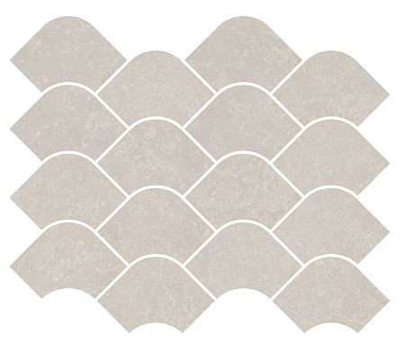 Декор KMD2HID001BR Касабланка наборный серый светлый матовый обрезной 30x25x0,9, Kerama Marazzi (Керама Марацци)