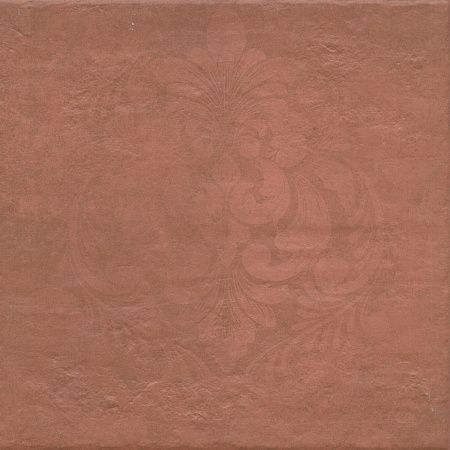 Керамогранит KM4040G0071N Хадду красный матовый декорированный 40,2x40,2x0,8, Kerama Marazzi (Керама Марацци)