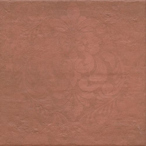 Керамогранит KM4040G0071N Хадду красный матовый декорированный 40,2x40,2x0,8, Kerama Marazzi (Керама Марацци)