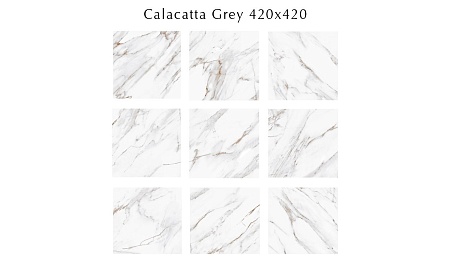 509123001 Calacatta Grey (Калакáтта Грэй) плитка д/пола 42х42, Eletto (Azori)