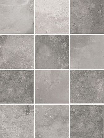 Керамогранит KM1010G0011N Спартель серый матовый 29,8х39,8 из 12 частей 9,8x9,8x0,7, Kerama Marazzi (Керама Марацци)