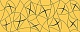 587092001 Vela (Вела) Ochra Stella желтый декор 20,1х50,5, Azori