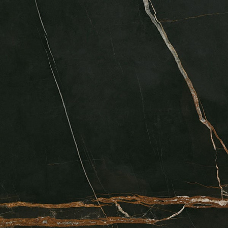 Керамогранит Granite Lusso Nero (Люссо) неро легкое лаппатирование LLR 59,9х59,9, Idalgo (Идальго)