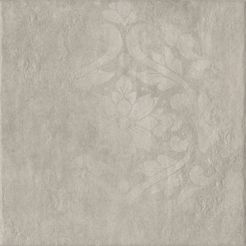 Керамогранит KM4040G0061N Хадду серый светлый матовый декорированный 40,2x40,2x0,8, Kerama Marazzi (Керама Марацци)